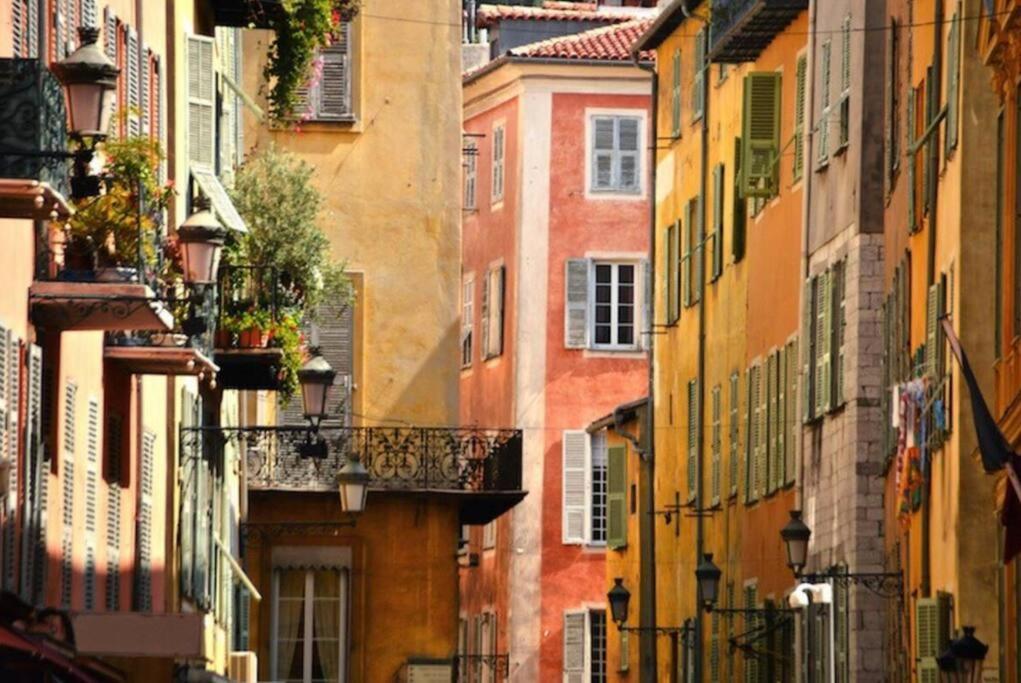 Studio A Louer Au Coeur Du Carre Dor A Nice, Rue Dalpozzo A 150 Metres Des Plages Zewnętrze zdjęcie